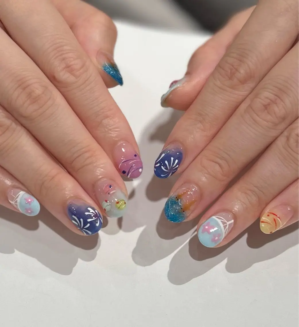 ネイル 金子 萌果のネイルデザイン