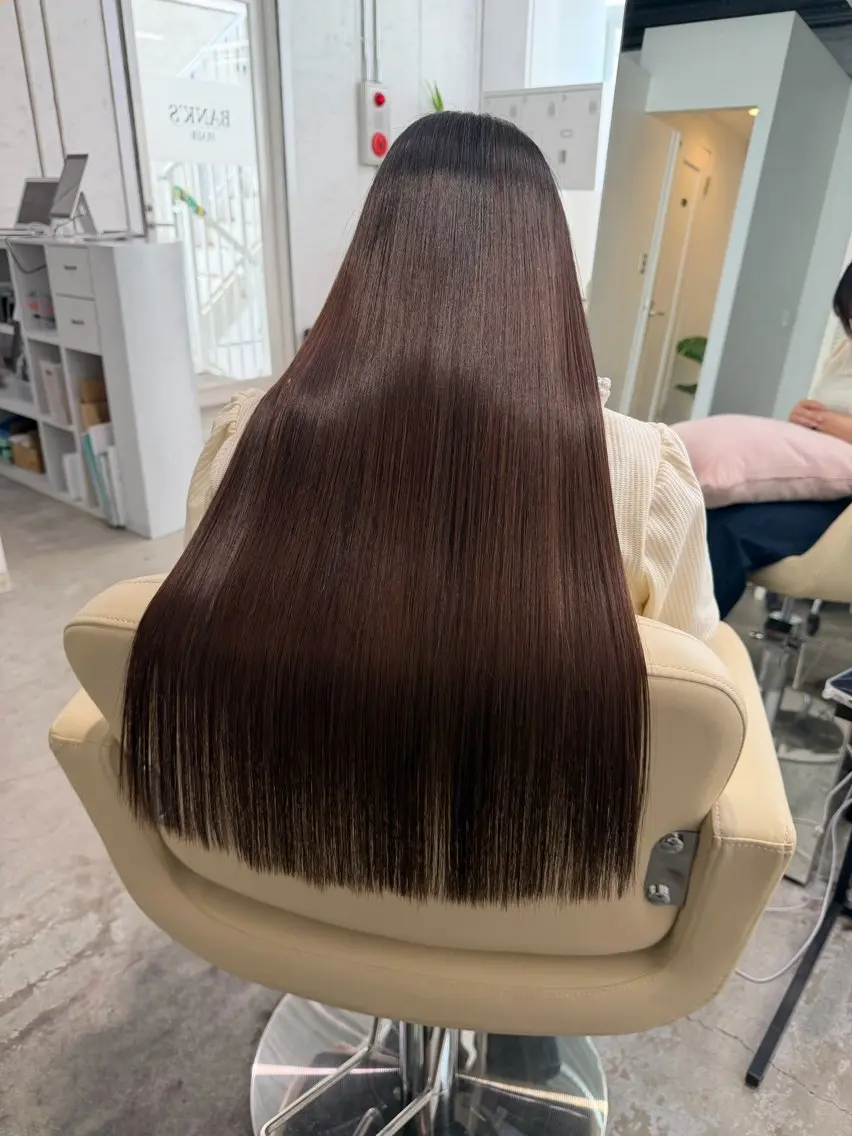 ロング カラー ヘアアレンジ 縮毛矯正 髪質改善寺坂雄飛💐のヘアスタイル