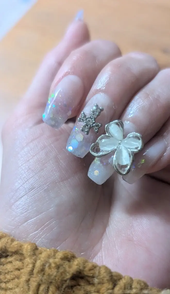 ネイル 長さ出し スカルプネイル NailSalon Ne-Neのネイルデザイン