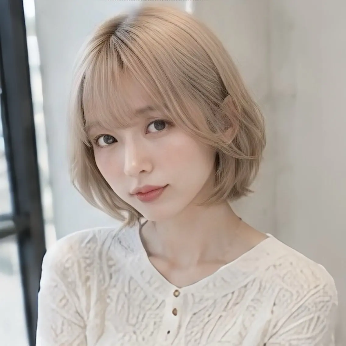 ショート 縮毛矯正/レイヤー/ 前髪カット/おばかんのヘアスタイル