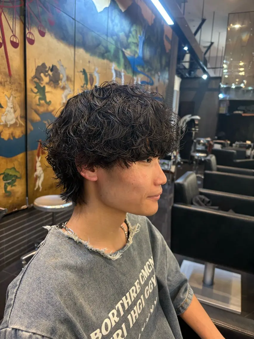 パーマ メンズ メンズパーマ カット パーマ メンズ特化型美容師/ 加藤晴輝のヘアスタイル