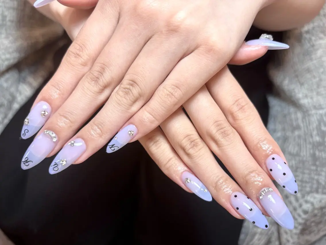 ネイル ドット 持ち込み ハンドネイル D.d nail marinのネイルデザイン