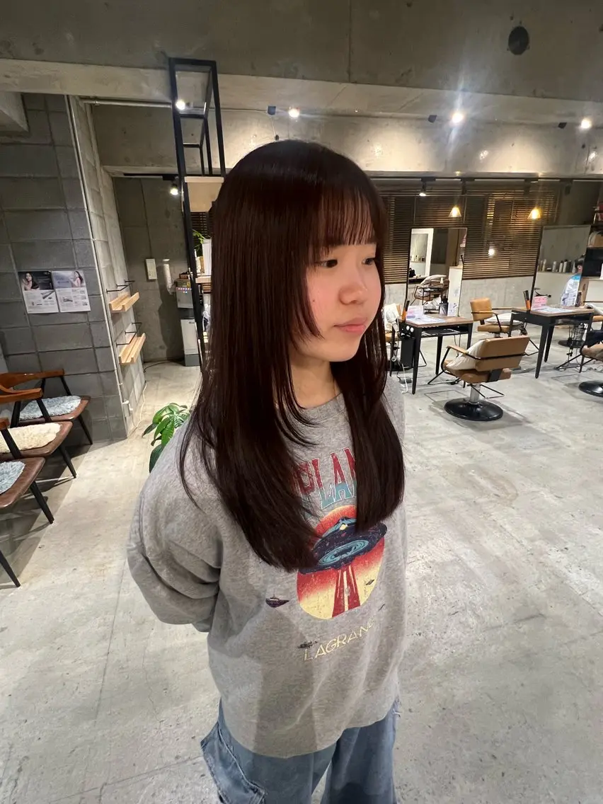 セミロング レイヤーカット Fuka ⭐️のヘアスタイル