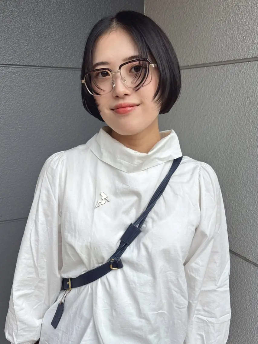ショート 安藤楓華 fuka andoのヘアスタイル