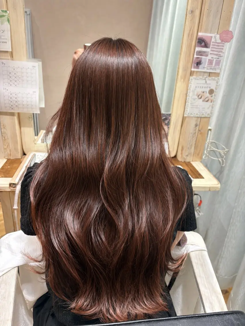ロング カラー 近藤 透明感カラー🫧のヘアスタイル