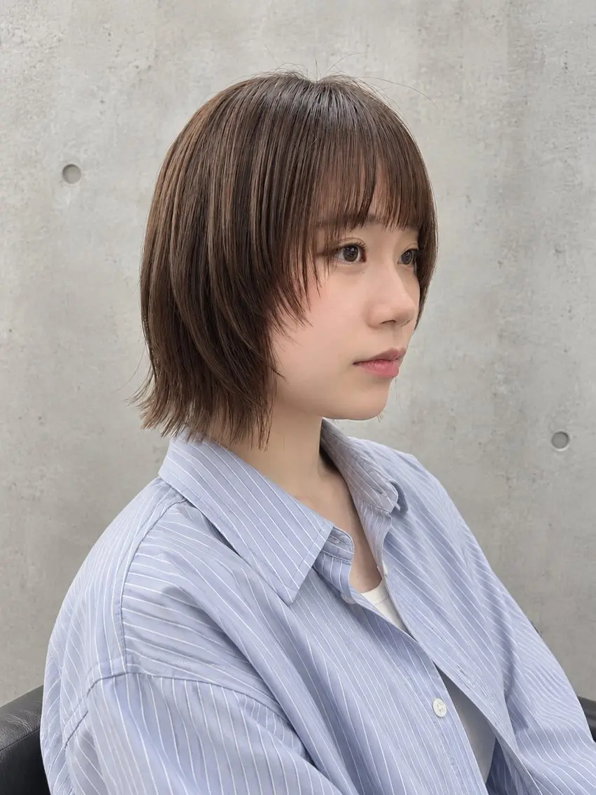 ショート カット ヘアカラー 鈴 /ショート/ボブのヘアスタイル