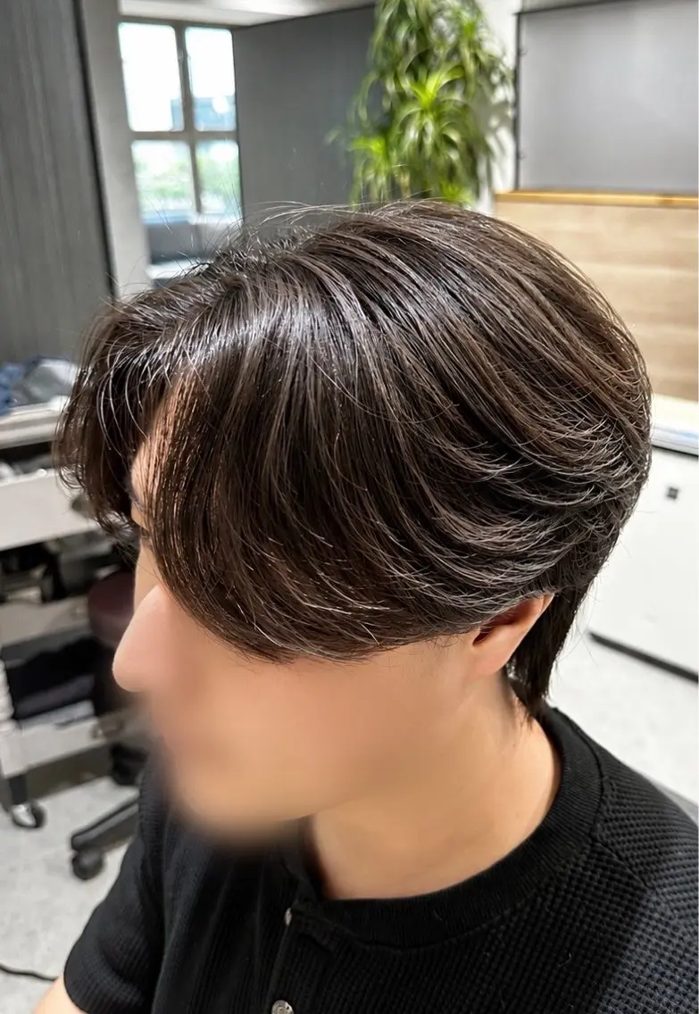 パーマ メンズ 福井メンズカット メンズパーマ野村俊太のヘアスタイル