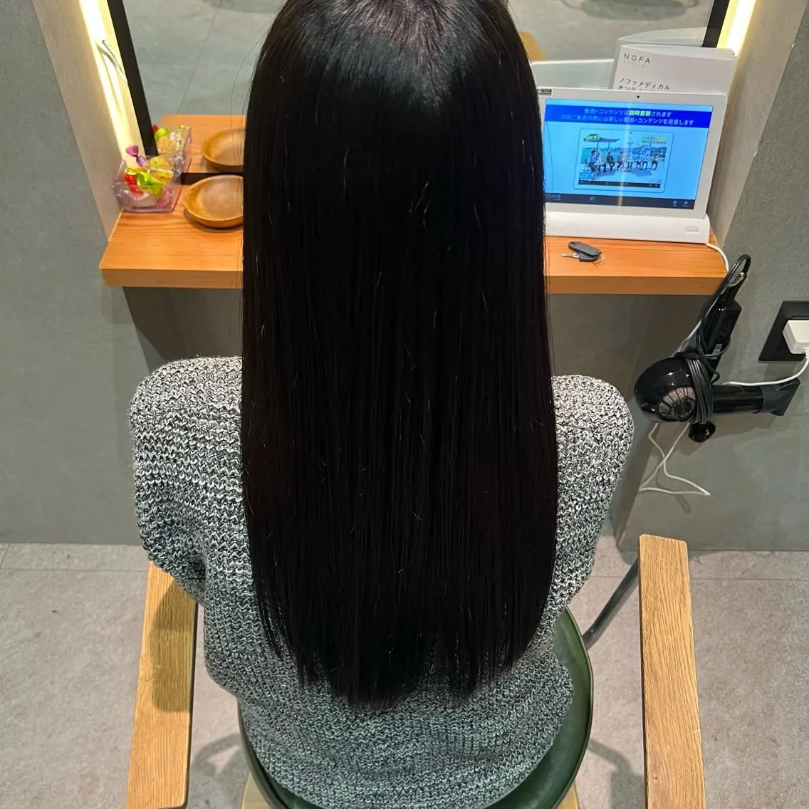 カット＋ダメージレス縮毛矯正の写真