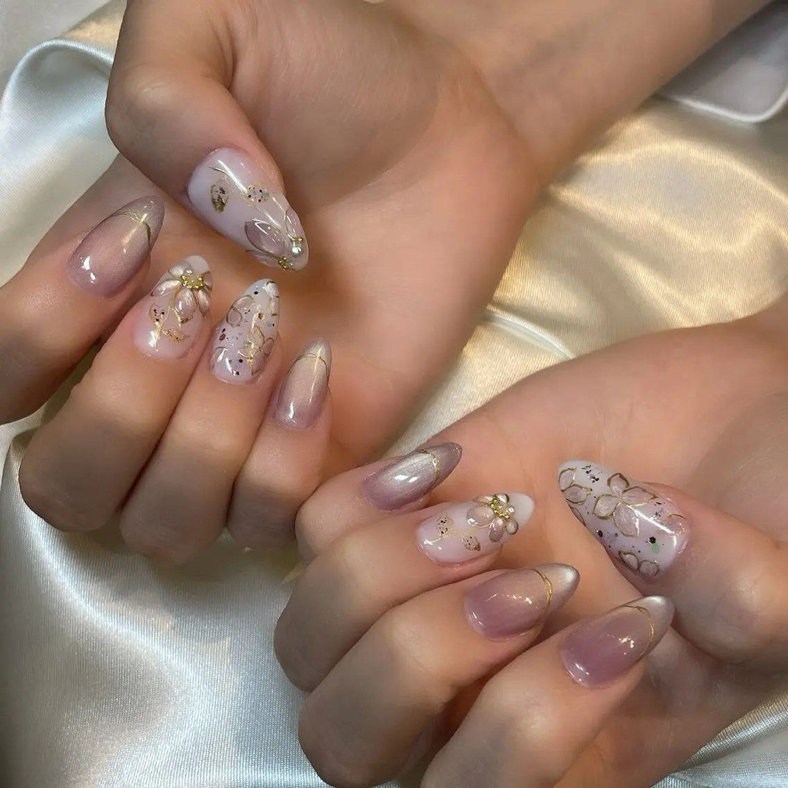 ネイル 久屋大通 elfin Moeのネイルデザイン
