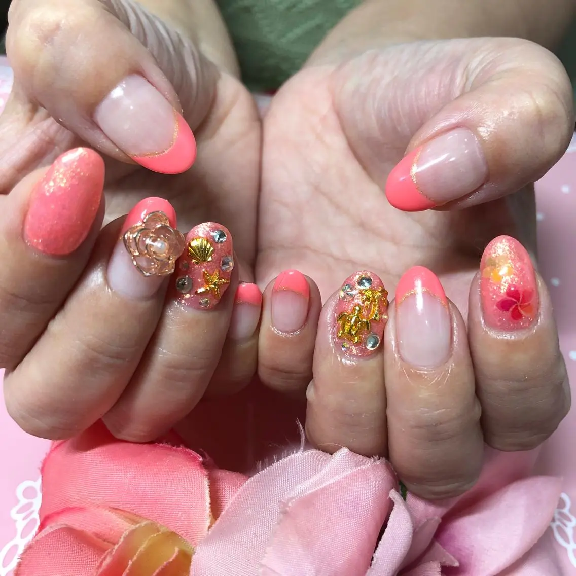 ショート ネイル 《LB》ラブリエ Nail&eyeのマツエク・マツパデザイン