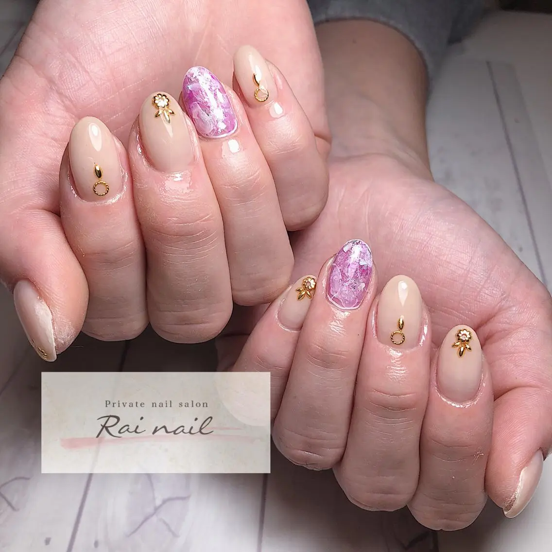 ネイル ハンドネイル Rai nail_ Risaのネイルデザイン