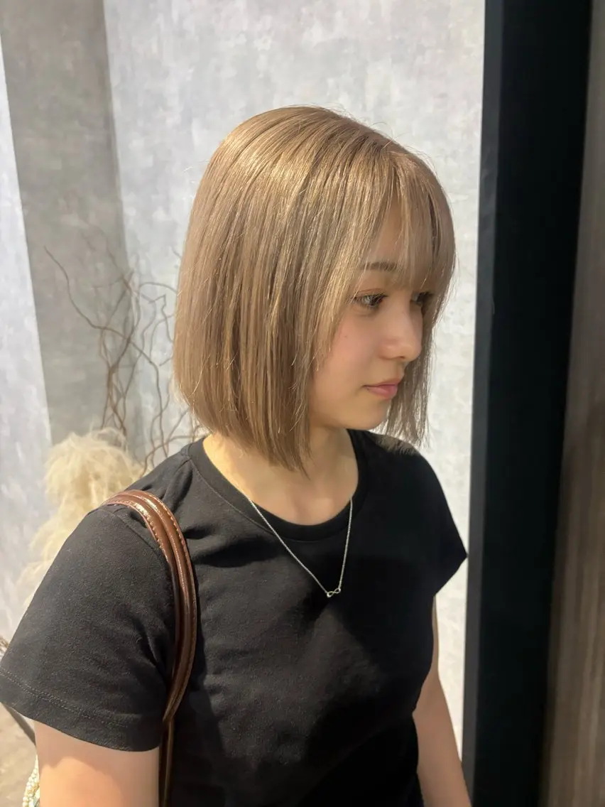 ショート カラー カット ヘアカラー トリートメント 🌐NATSUMI 🌐【寒色カラー】のヘアスタイル