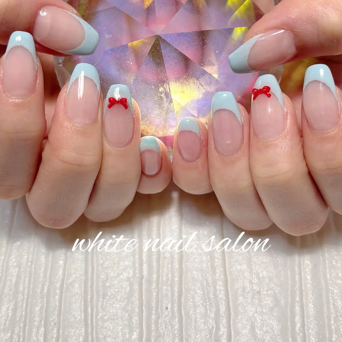ネイル フットネイル ラメ(グリッター) ハンドネイル white nail salonのネイルデザイン