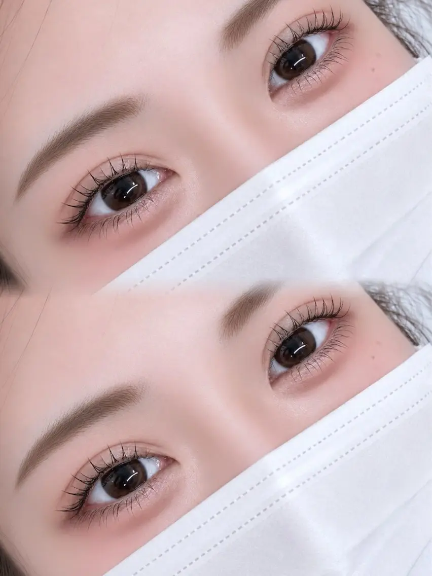 上下まつげパーマの写真