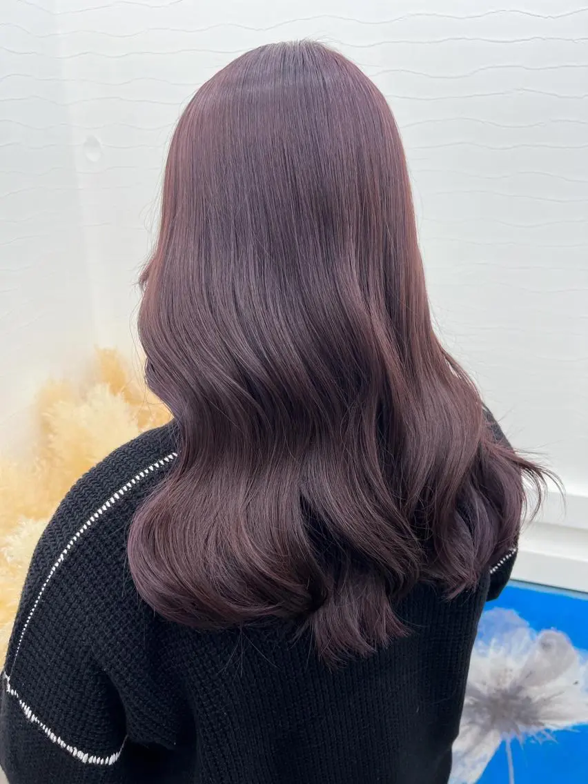 🍓レディース人気NO.1🍓 艶ヘアカラー➕生トリートメントの写真