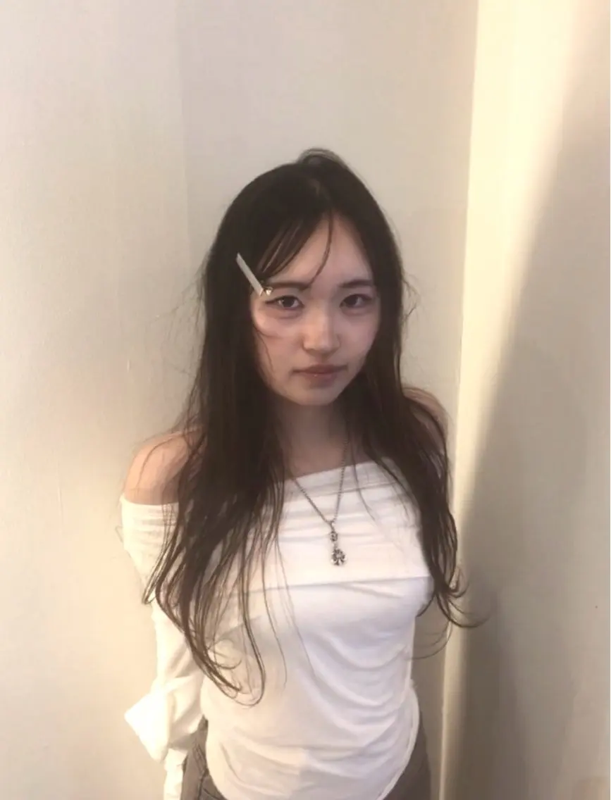 ロング カラー nagisa 🎀 ハイトーン 髪質改善のヘアスタイル