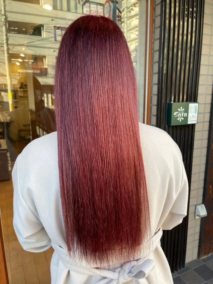 ロング カラー 🇰🇷韓国ヘア 🇰🇷ナミユウのヘアスタイル