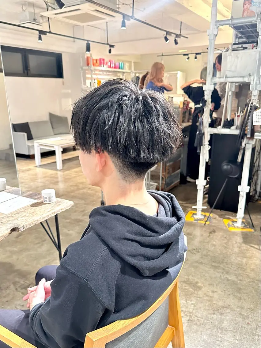 メンズ マッシュ メンズパーマ カット 骨格補正施術/メンズ 専門美容師/YUYAのヘアスタイル