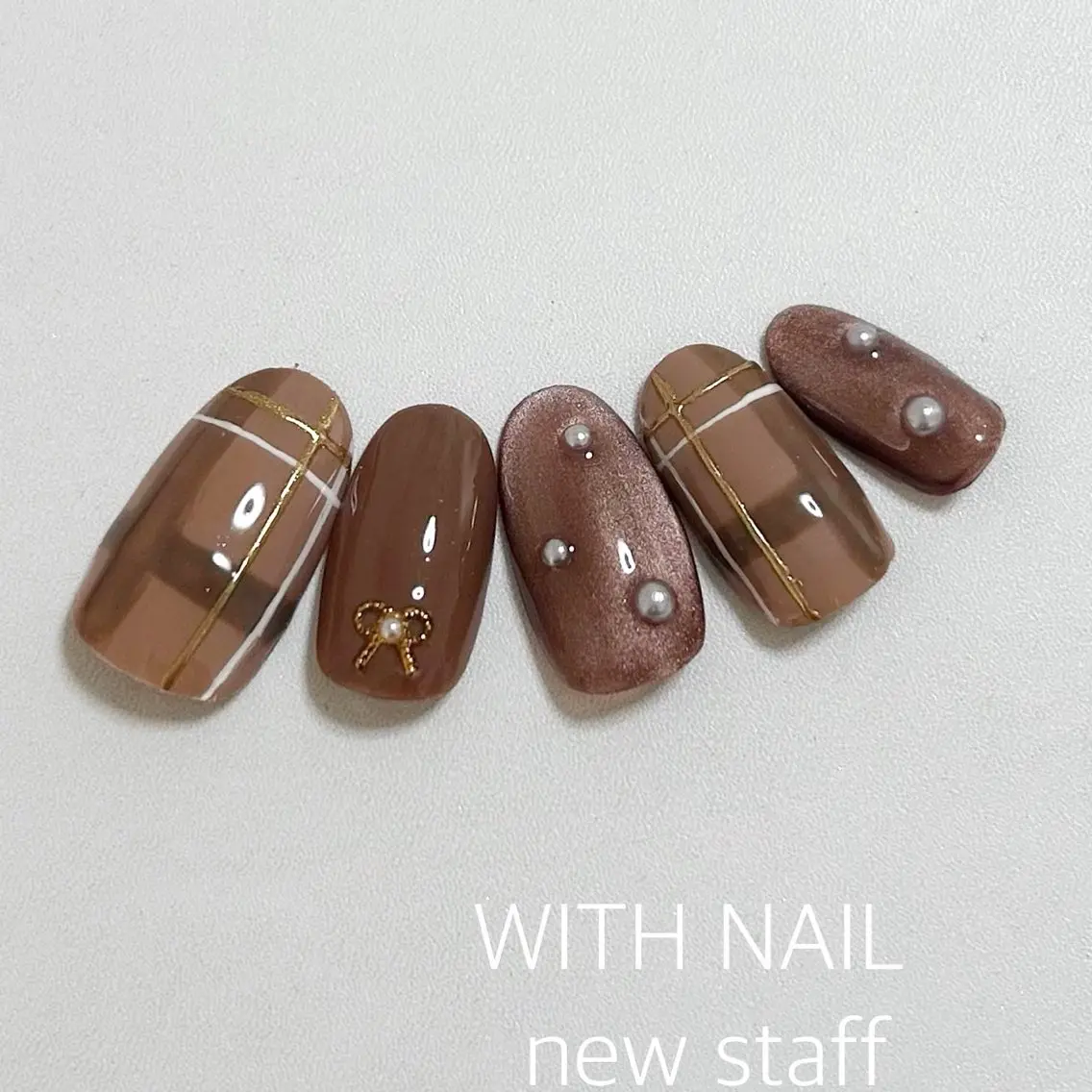ネイル ハンドネイル WITH  NAIL ネイリストのネイルデザイン