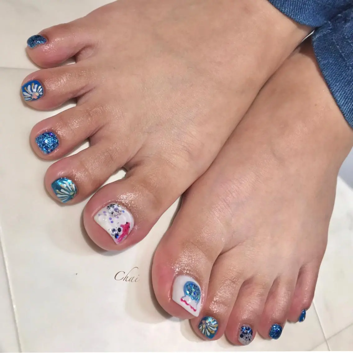ネイル フットネイル chai nail _ai📍鶴橋/桃谷のネイルデザイン