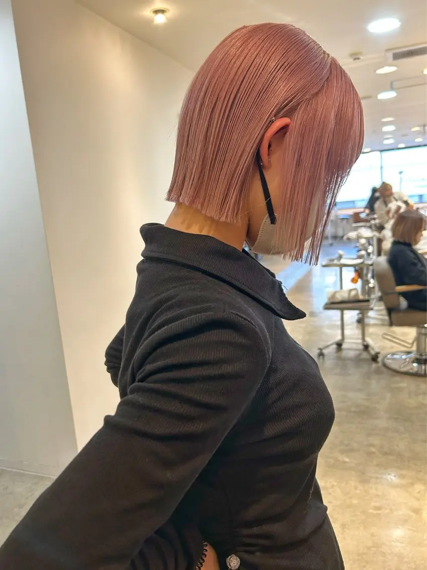 ショート カット ヘアカラー カラーリスト菅野 竜矢🌈のヘアスタイル