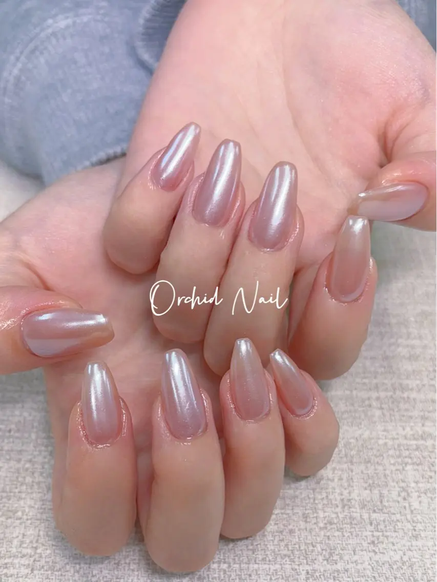 ネイル ミラーネイル Orchid Nailのネイルデザイン