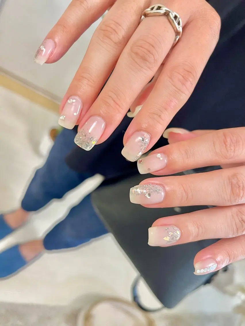 ネイル ラメ(グリッター) ハンドネイル nail room.のネイルデザイン