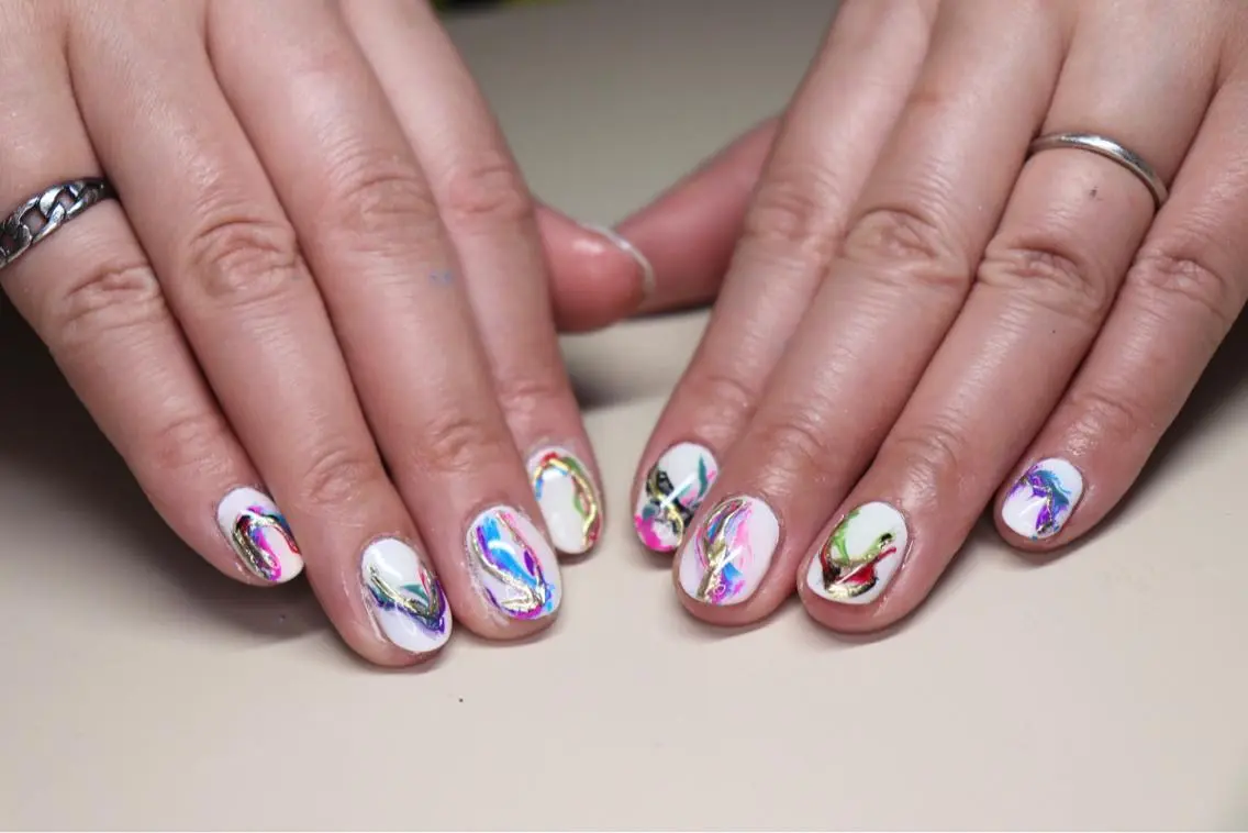 ネイル アートネイル ニュアンスネイル ハンドネイル my.S nailsalonのネイルデザイン