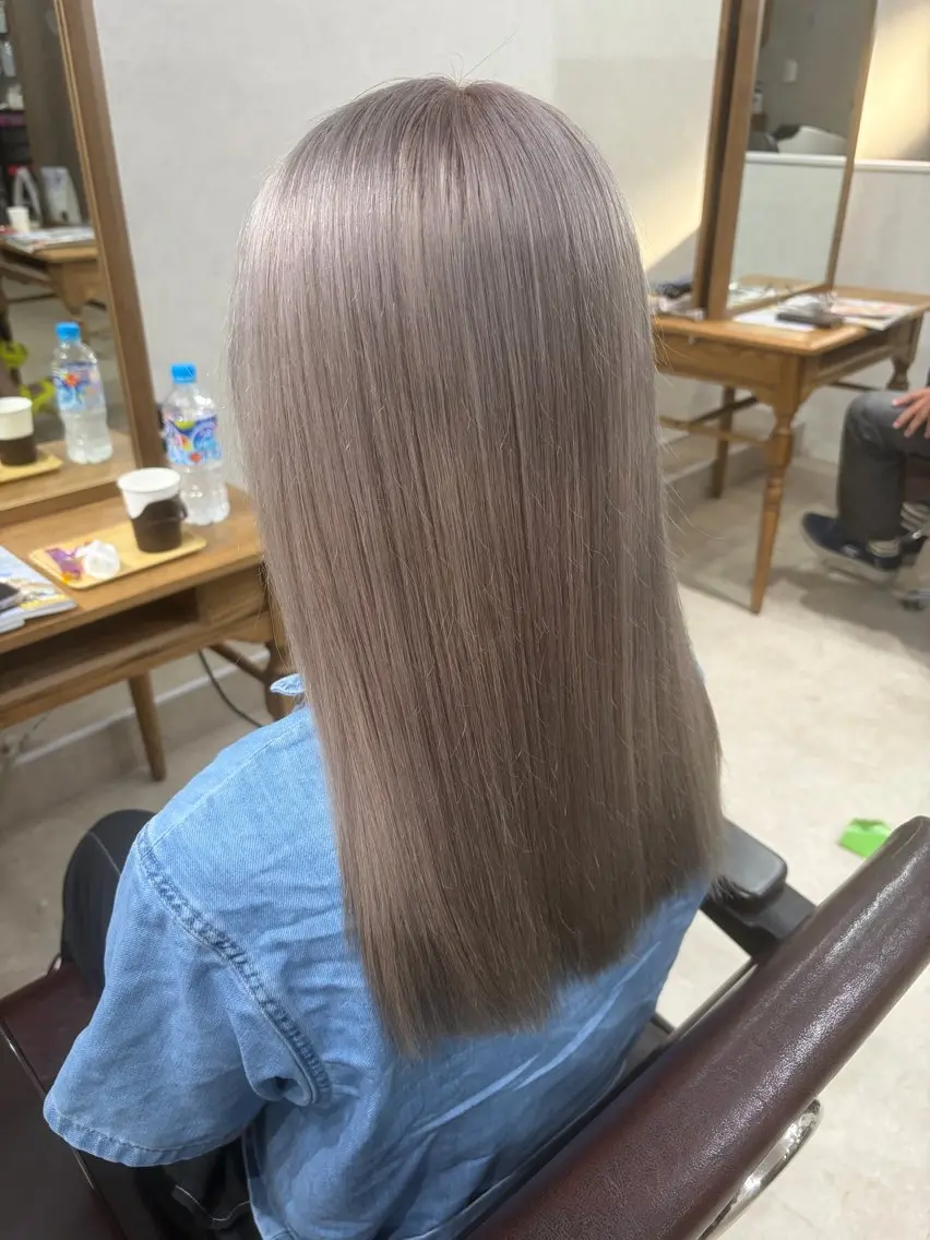 ロング ヘアカラー ✨ブリーチ無しWカラ ー・メンズ✨佐藤秀太のヘアスタイル