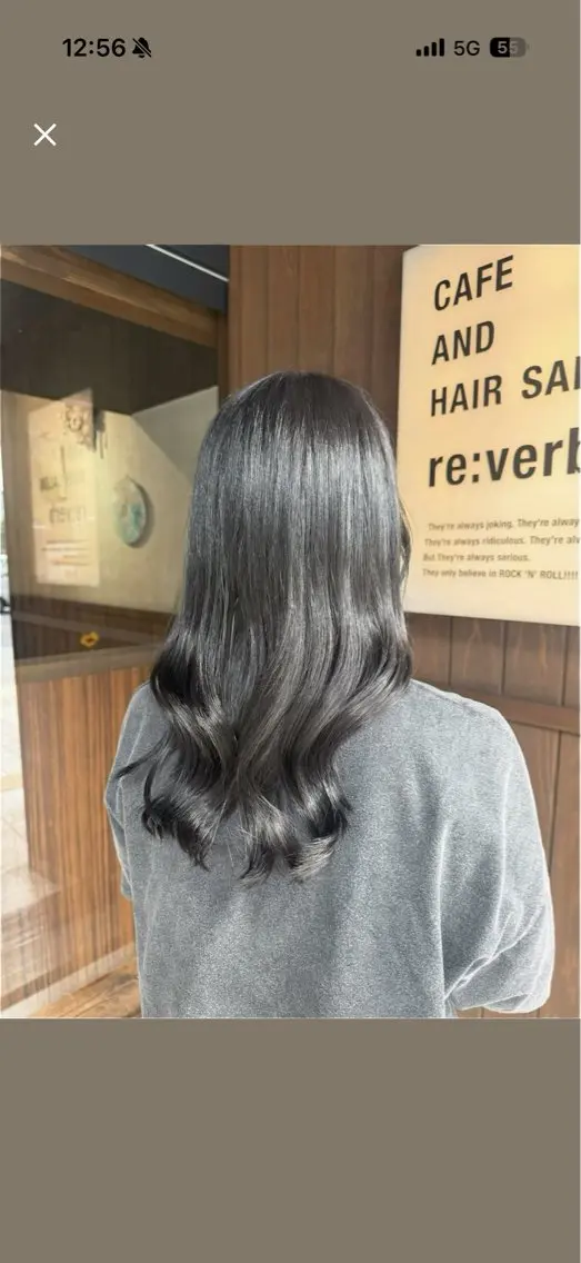 ロング カラー グレージュ ヘアカラー Hinako🦋 ブリーチカラーのヘアスタイル