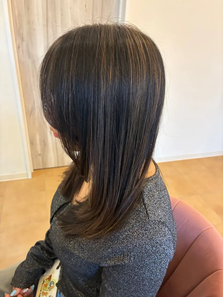 ロング Parc 三沢市 momokaのヘアスタイル