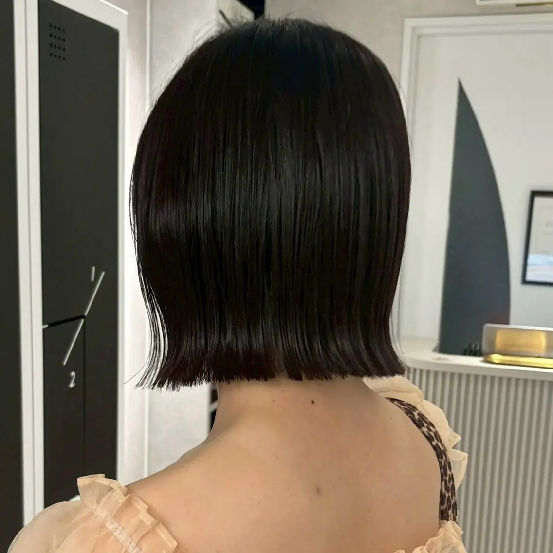 【🌟ボブカット限定🌟】美髪縮毛矯正➕ボブカット➕頭皮ケアスパの写真