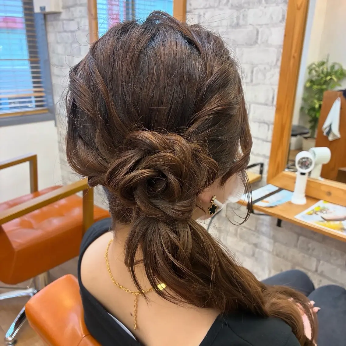 ロング ヘアアレンジ 成人式 結婚式・ブライダル トリートメント ヘアセット KAREN🕊️ 大宮美容室のヘアスタイル