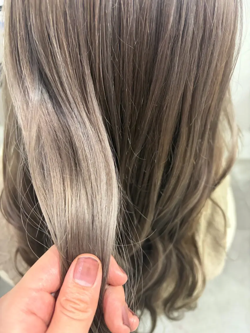 ロング カラー ヘアカラー ストレート/カラー 特化雪本☃️のヘアスタイル
