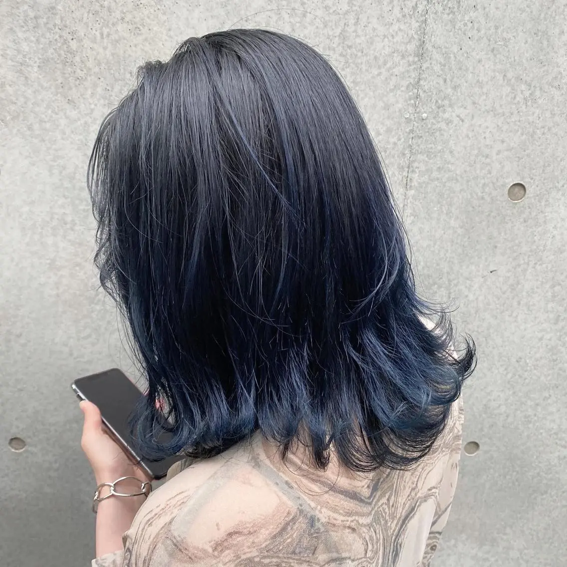 ミディアム カット ヘアカラー トリートメント 透け感×顔まわり デザイン✂︎吉田のヘアスタイル