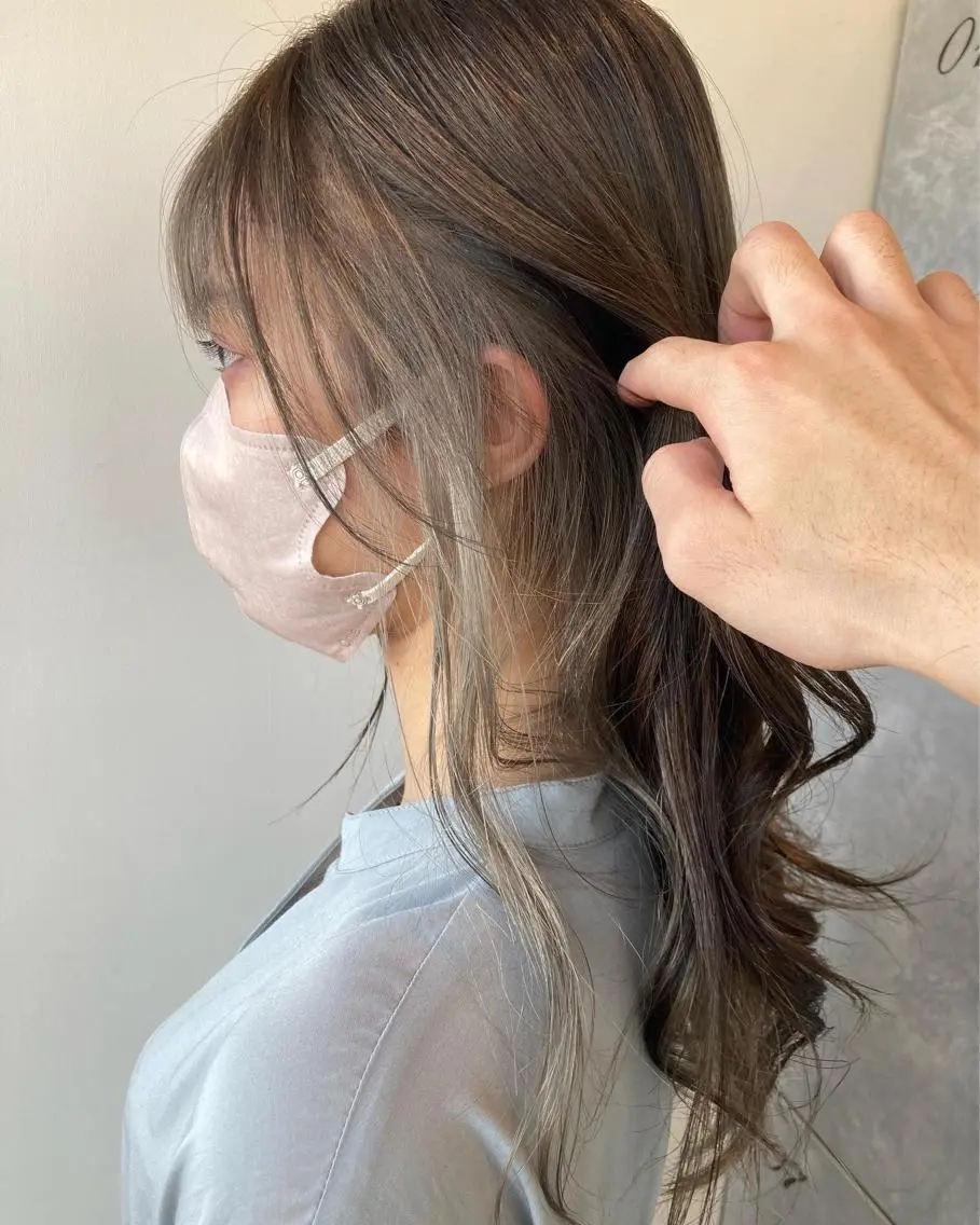インナーカラー+内部補強トリートメントの写真