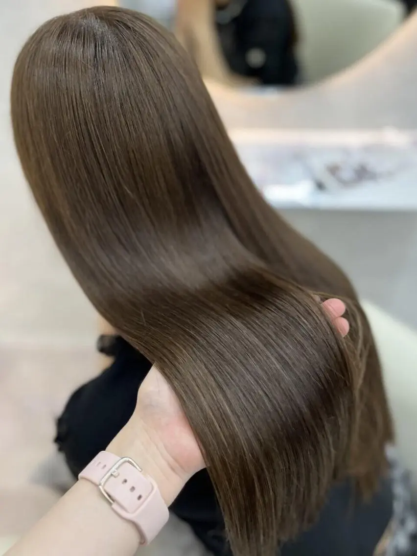 ロング カラー ヘアカラー トリートメント 🍒さき🍒大宮/ 艶カラー特化のヘアスタイル