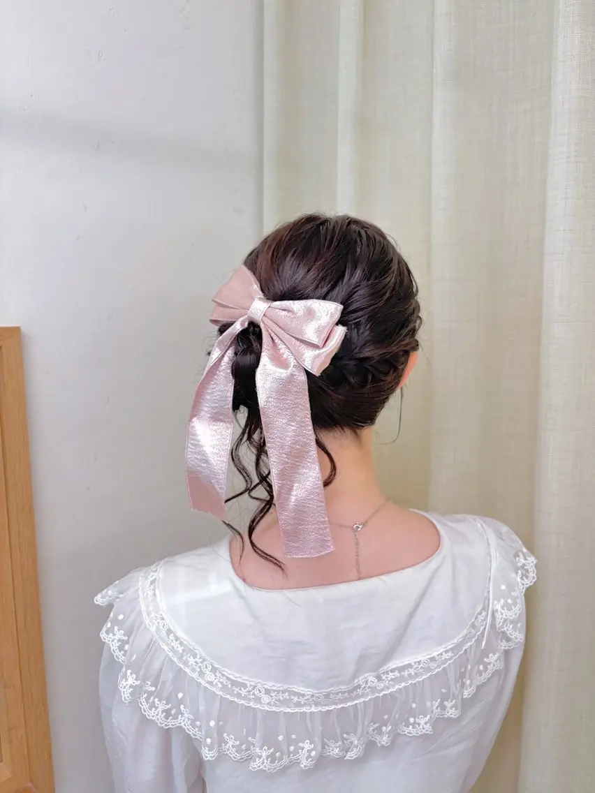 ヘアアレンジ ヘアセット 参列♡デートゆるふわ ヘアメイク🎀みゆうのヘアスタイル