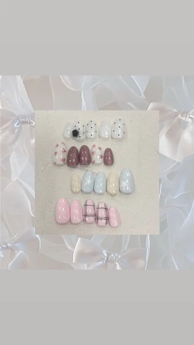 ネイル ハンドネイル Bianca  🎀 Hayakawaのネイルデザイン