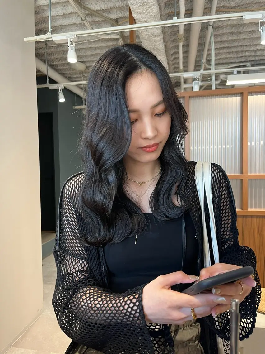 ロング カラー カット ヘアカラー トリートメント 【代表】 辻龍樹のヘアスタイル