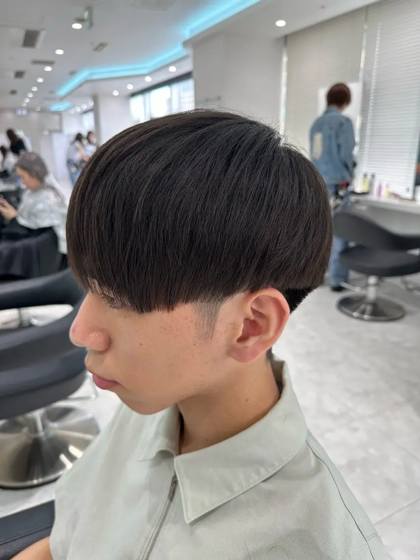 ショート メンズ カット 縮毛矯正 🐺韓国風メンズ特化 あさひ🐺のヘアスタイル