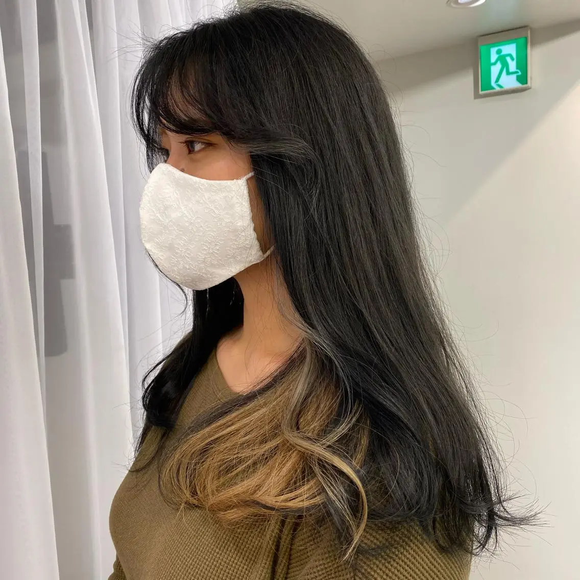 セミロング ヘアカラー ichikawa kaitoのヘアスタイル