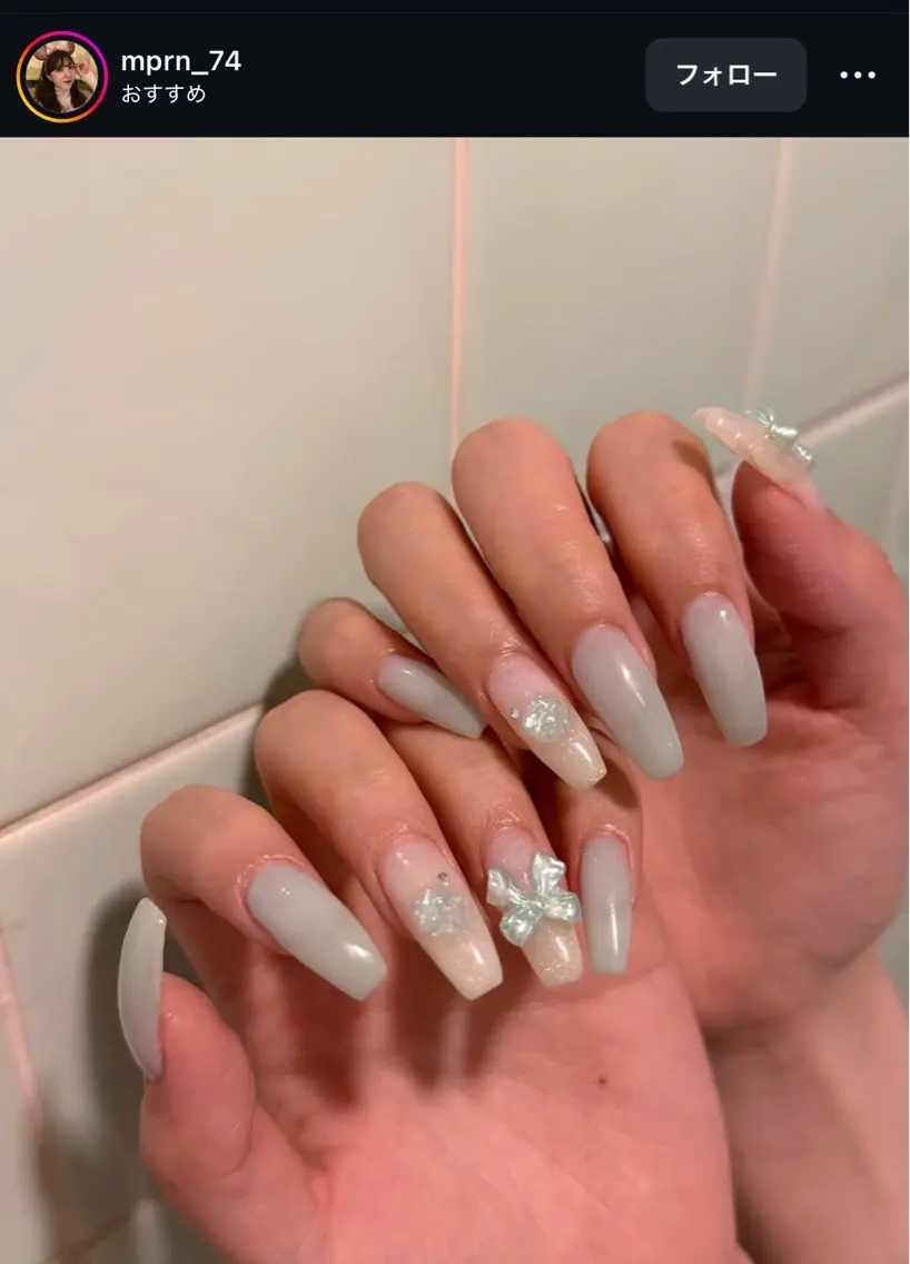 ネイル 冬ネイル クリスマス ハンドネイル Lumi de nailsのネイルデザイン