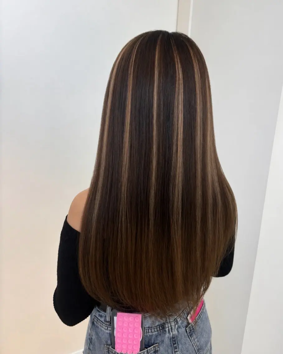 ロング シールエクステ エクステ エクステ 藤沢エクステ れんな💖のヘアスタイル
