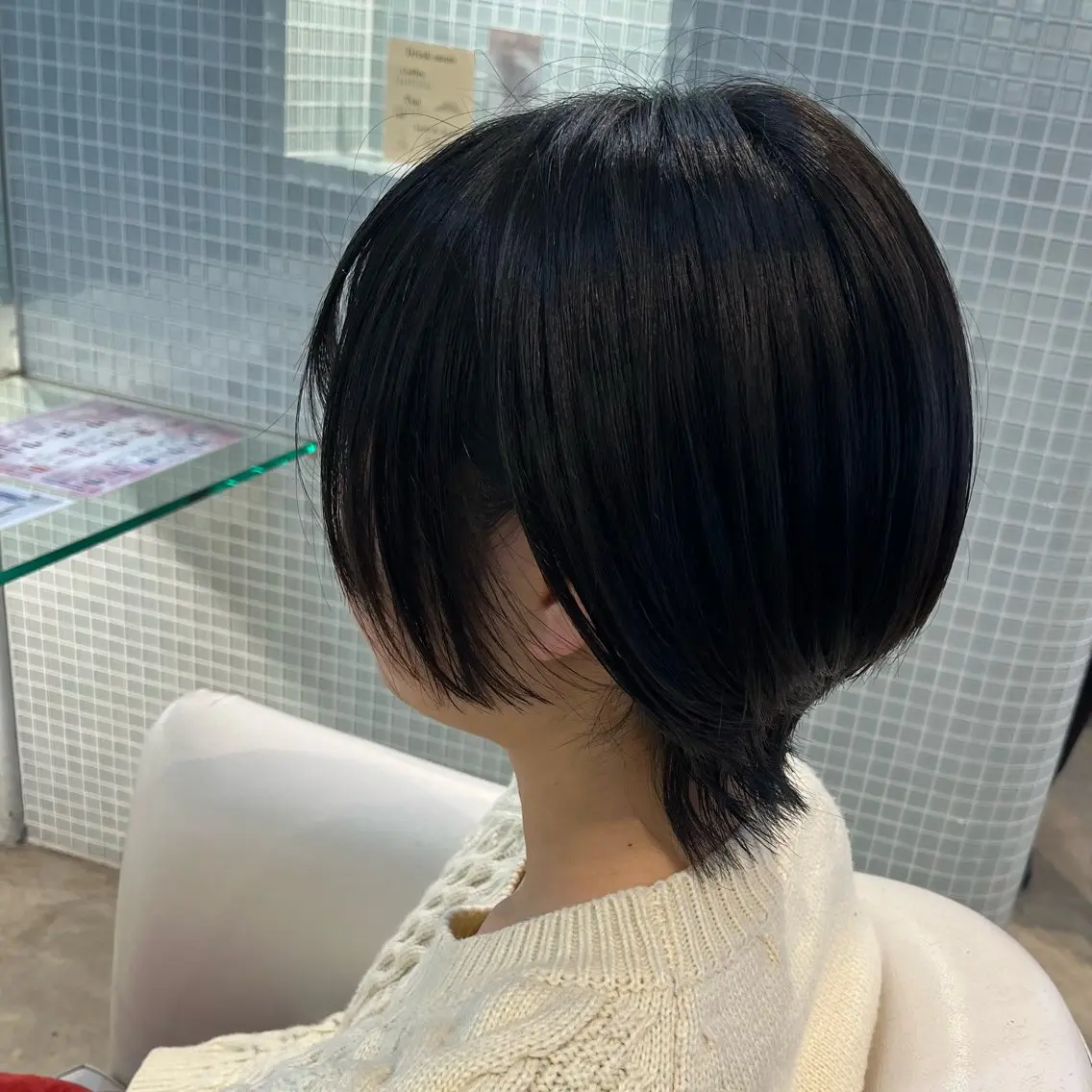 ショート ショートヘア ウルフカット Uo/透明感カラー /髪質改善のヘアスタイル