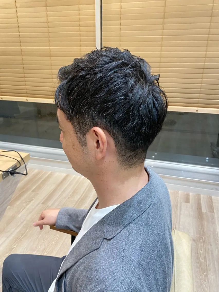 【メンズにオススメ】カット＋眉カット＋marbb(マイクロバブル)の写真