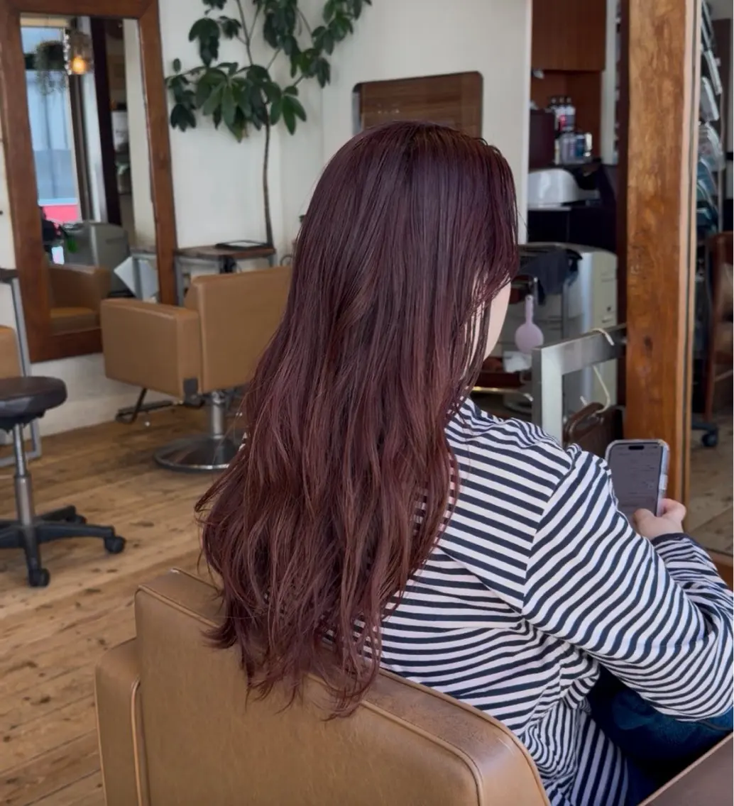 ロング カラー ヘアカラー 【Lattan】 田口未彩のヘアスタイル