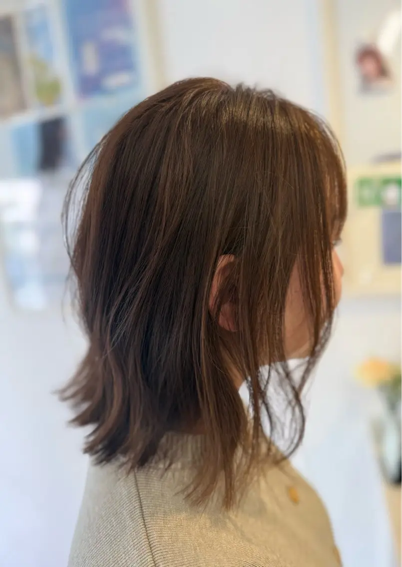 カット+カラー+プレミアムトリートメントの写真
