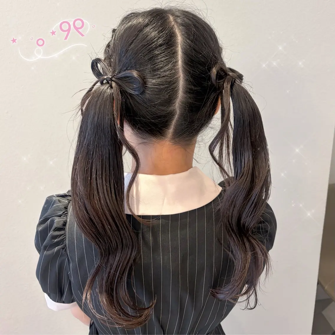 ヘアアレンジ ツインテール ヘアセット 顔周り/ガーリー /ヘアメ/あつはのヘアスタイル