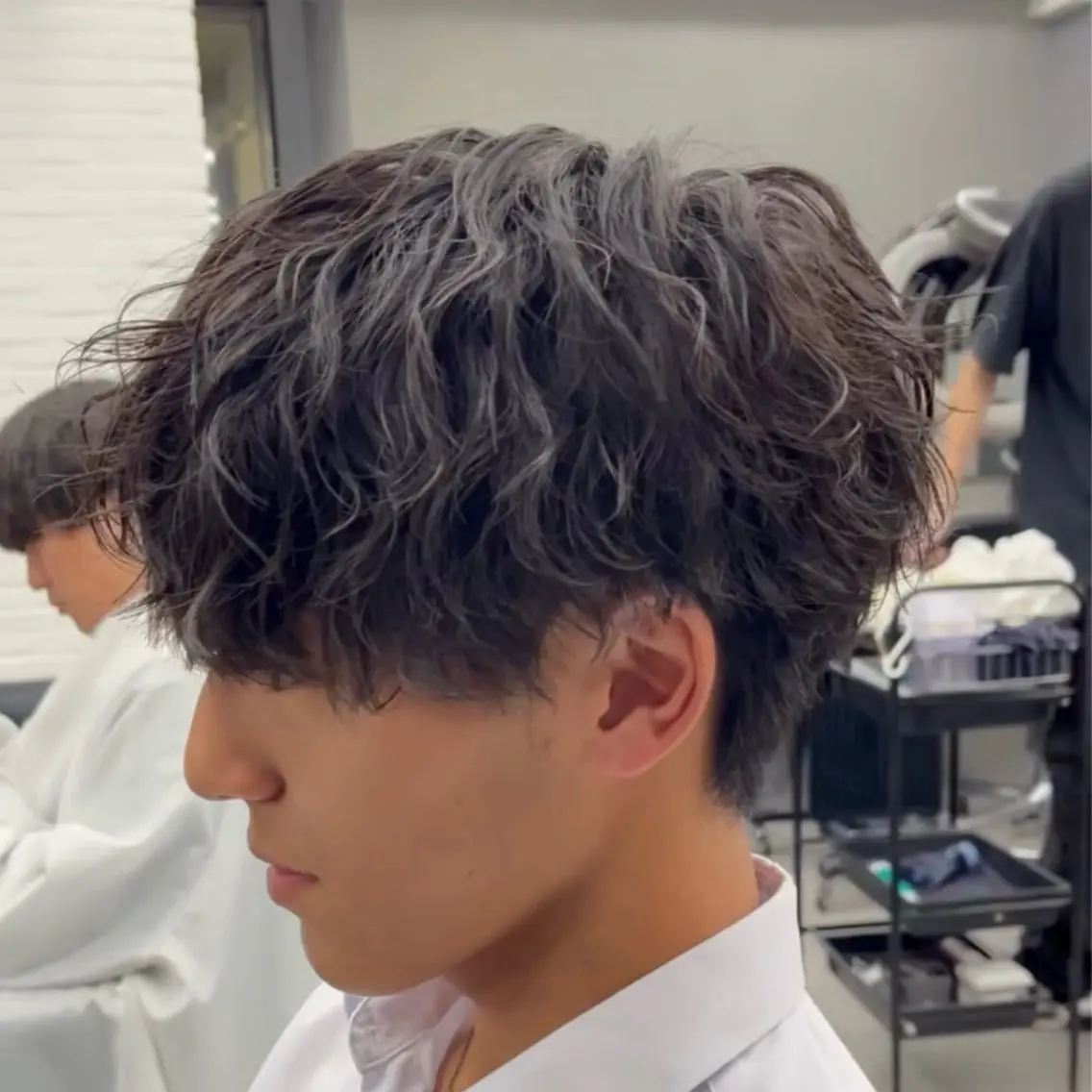 パーマ メンズ メンズパーマ ツイストスパイラルパーマ スパイラルパーマ カット パーマ トリートメント 🔱OVARL🔱 メンズパーマ/たいがのヘアスタイル
